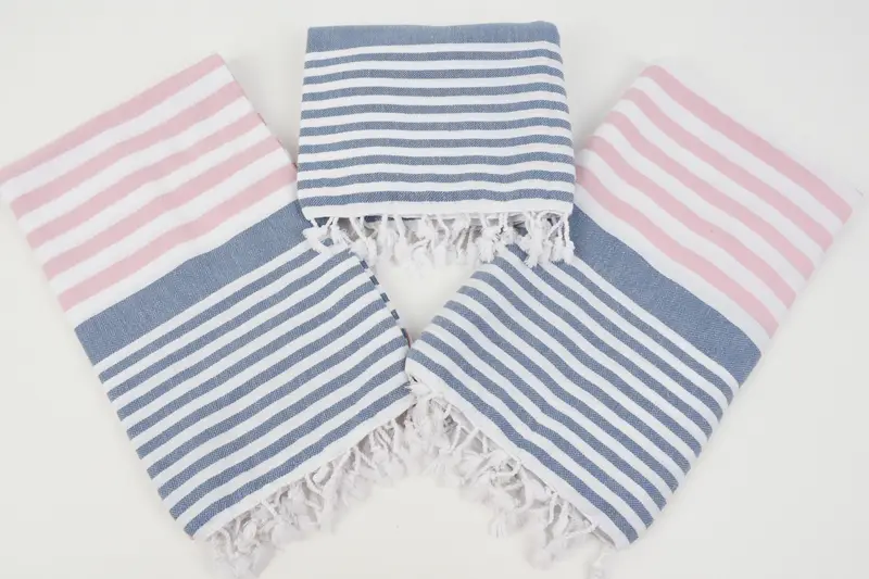 68x36 Cotton Striped Towel, Absorbent Turkish towel, Thin towel, Spa Towel, Bridesmaid Gifts, Luxury Turkish peshtemal beach towel, Engagement Gift - 6