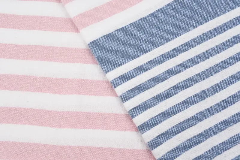 68x36 Cotton Striped Towel, Absorbent Turkish towel, Thin towel, Spa Towel, Bridesmaid Gifts, Luxury Turkish peshtemal beach towel, Engagement Gift - 5