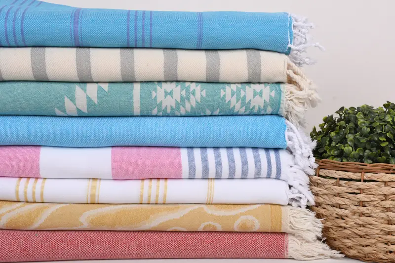 Best Beach Towel, Lightweight towel, 70x40 Cotton Set of 8 Towel, Embroidered Towel, Guest Towel, Spa Towel, Bachelorette Favor, Custom Towel Beach - 2