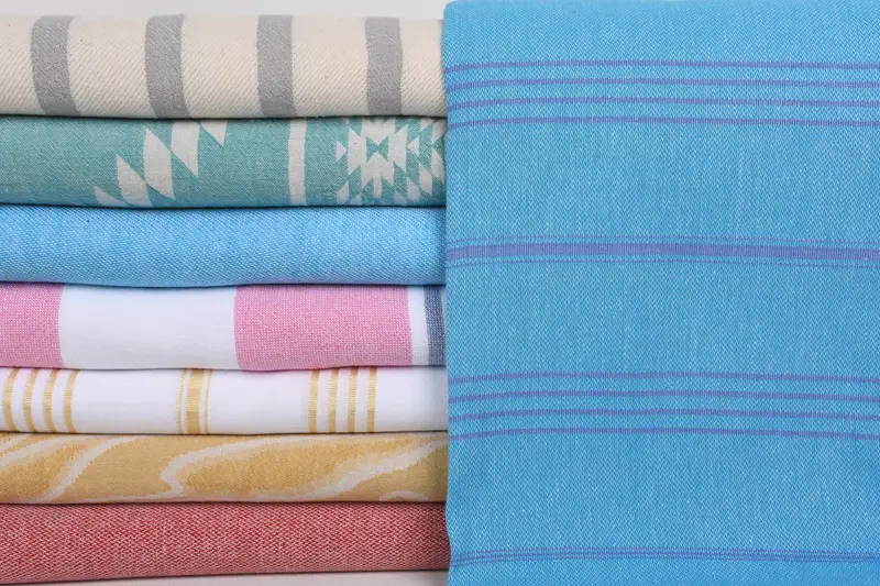 Best Beach Towel, Lightweight towel, 70x40 Cotton Set of 8 Towel, Embroidered Towel, Guest Towel, Spa Towel, Bachelorette Favor, Custom Towel Beach - 1