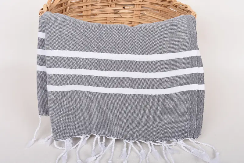 Personalized Kitchen Towel, 40x20 Cotton Striped Towel, Bachelorette Party Gifts, Turkish Hand Towel, Bulk Order Towel, Wedding Gift, Guest Towel - 5