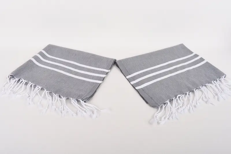 Personalized Kitchen Towel, 40x20 Cotton Striped Towel, Bachelorette Party Gifts, Turkish Hand Towel, Bulk Order Towel, Wedding Gift, Guest Towel - 6
