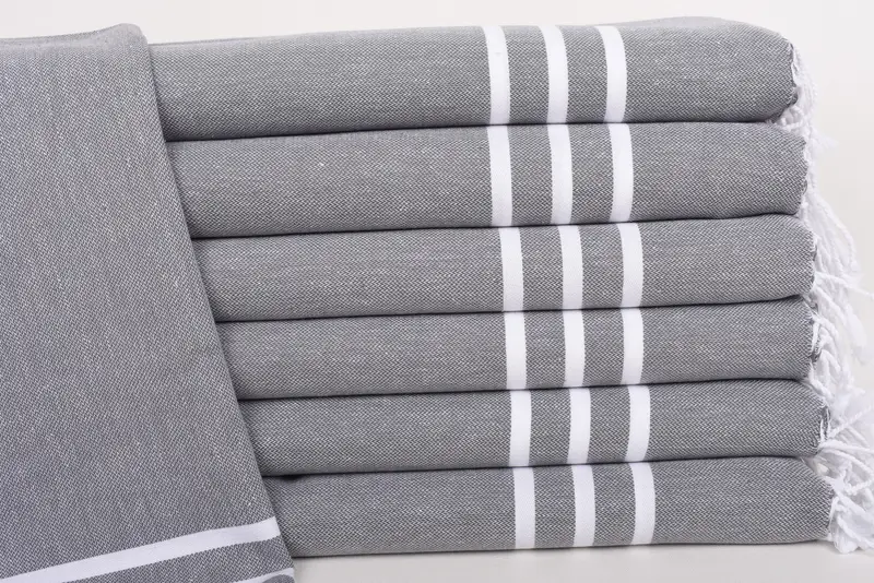 Personalized Kitchen Towel, 40x20 Cotton Striped Towel, Bachelorette Party Gifts, Turkish Hand Towel, Bulk Order Towel, Wedding Gift, Guest Towel - 1