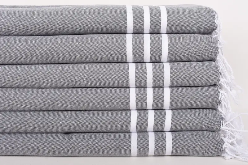 Personalized Kitchen Towel, 40x20 Cotton Striped Towel, Bachelorette Party Gifts, Turkish Hand Towel, Bulk Order Towel, Wedding Gift, Guest Towel - 3