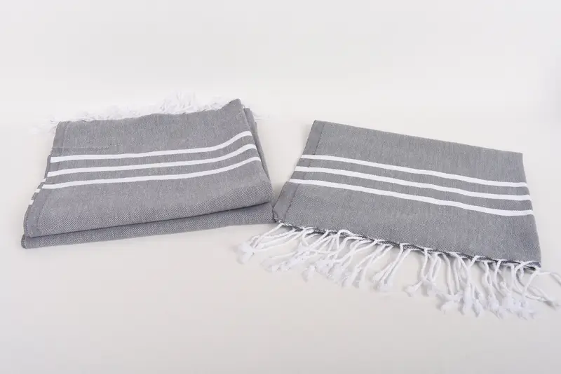 Personalized Kitchen Towel, 40x20 Cotton Striped Towel, Bachelorette Party Gifts, Turkish Hand Towel, Bulk Order Towel, Wedding Gift, Guest Towel - 7