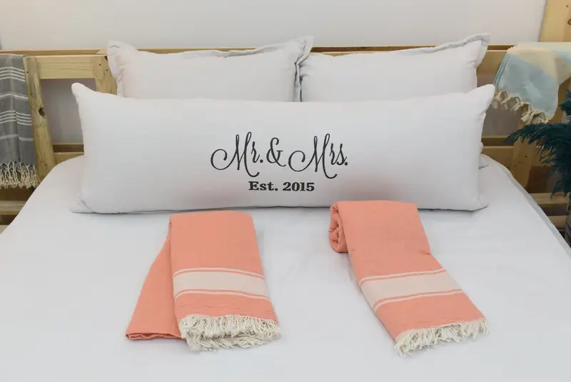 Bachelorette Party Favors, Turkish Tablecloth, Custom Blanket, Organic Throw, First Wedding Anniversary Gift, Woven Throw Blanket, Engagement Gift - 3