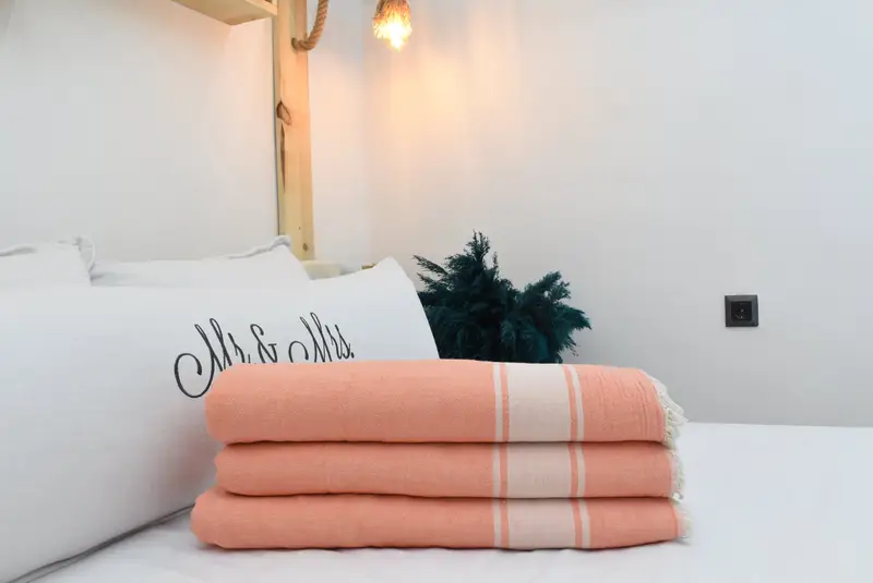 Bachelorette Party Favors, Turkish Tablecloth, Custom Blanket, Organic Throw, First Wedding Anniversary Gift, Woven Throw Blanket, Engagement Gift - 1