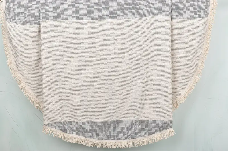 Custom Bath Towel, Beach Towel Bulk, Bachelorette Party Gifts Bridesmaids, Bachelorette Party Favor, Bath towel, 64x64 Cotton Round Diamond Towel - 1