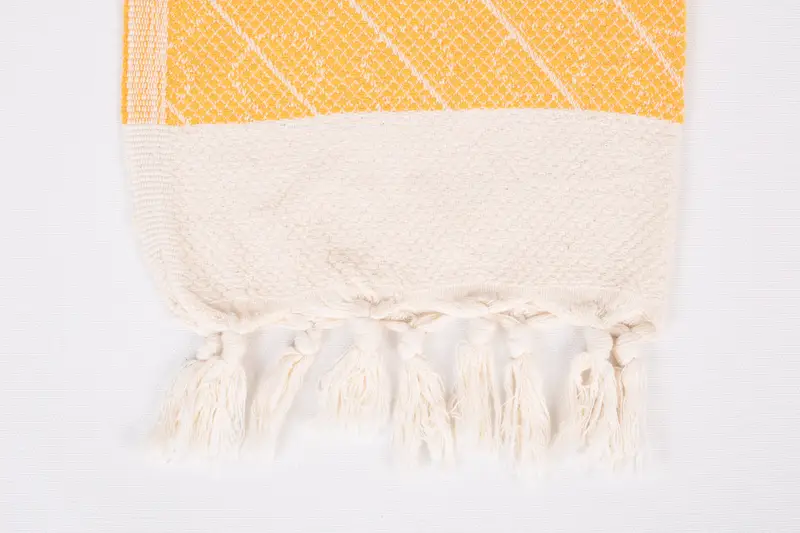 Custom Turkish Towel, Personalized Dish Towel, Summer Towel, 36x18 Cotton Geometric Towel, Custom Hand Towel, Employee Gifts, Bridesmaid Gifts - 3