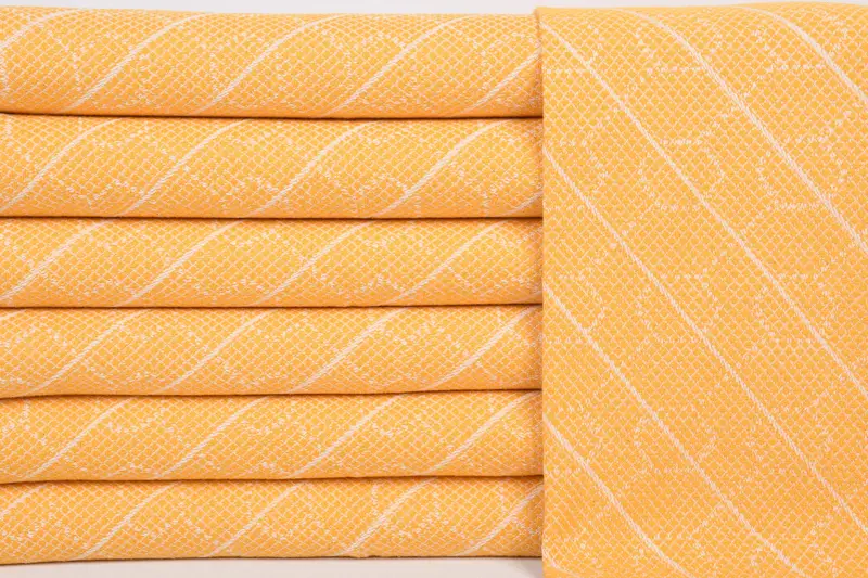 Custom Turkish Towel, Personalized Dish Towel, Summer Towel, 36x18 Cotton Geometric Towel, Custom Hand Towel, Employee Gifts, Bridesmaid Gifts - 1