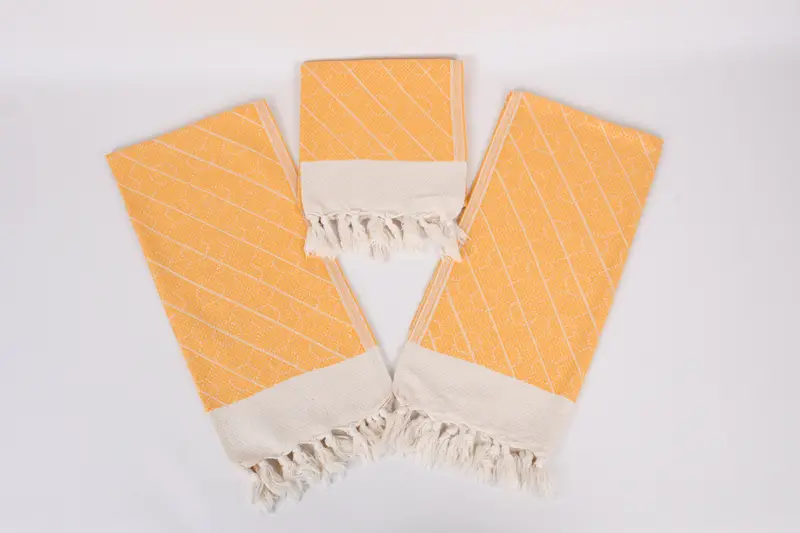 Custom Turkish Towel, Personalized Dish Towel, Summer Towel, 36x18 Cotton Geometric Towel, Custom Hand Towel, Employee Gifts, Bridesmaid Gifts - 6