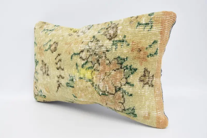 Ethnic Pillow Cover Pillow Case, Cozy Throw Pillow Case, Gift Pillow, Cushion, Home Decor Pillow, 12x20 Beige Pillow Cover, Vintage Pillow - 4
