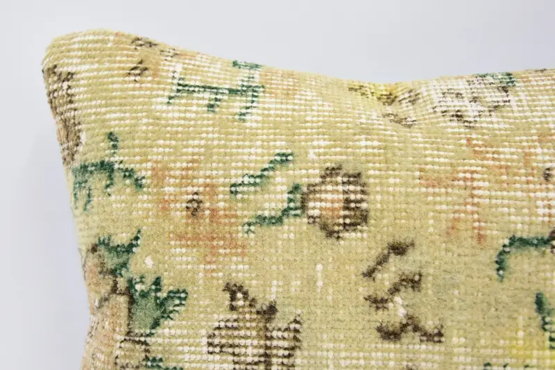 Ethnic Pillow Cover Pillow Case, Cozy Throw Pillow Case, Gift Pillow, Cushion, Home Decor Pillow, 12x20 Beige Pillow Cover, Vintage Pillow - 2
