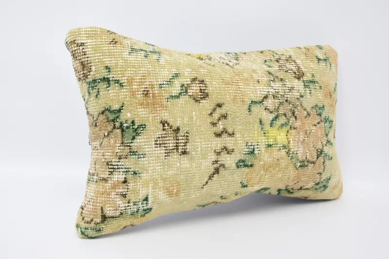 Ethnic Pillow Cover Pillow Case, Cozy Throw Pillow Case, Gift Pillow, Cushion, Home Decor Pillow, 12x20 Beige Pillow Cover, Vintage Pillow - 3
