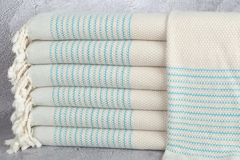 Gift For Her, Bridesmaid Towel, Spa Towel, Bridesmaid Gifts, 36x20 Cotton Striped Towel, Monogram Hand Towel, House Warming Gift, Custom Hand Towel - 1