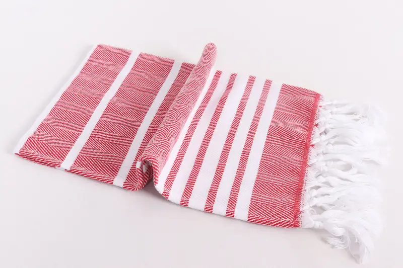Wedding Favors, 40x20 Cotton Zig zag Towel, Beach Wedding Favor, Kitchen Towel, Personalized Kitchen Towel, Monogram Tea Towel, Bridesmaid Gift - 6