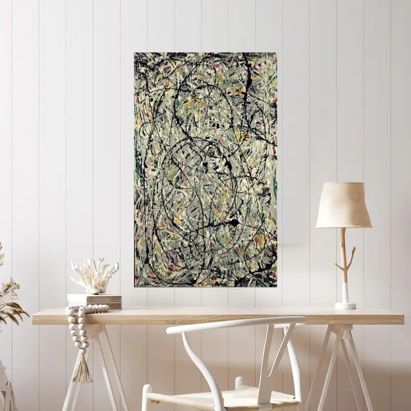 Elegant Abstract Printed Glass: Modern, Colorful, and Unique