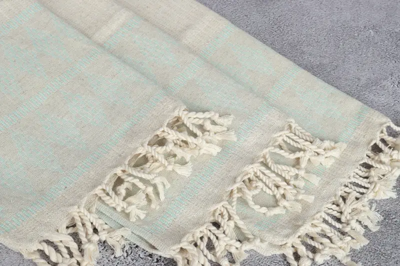 Personalized Kitchen Towel, Bachelor Party Gifts, 40x20 Linen Kilim Design Towel, Spa Towel, Gym Towel, Turkish Tea Towel, Monogrammed Hand Towel - 5