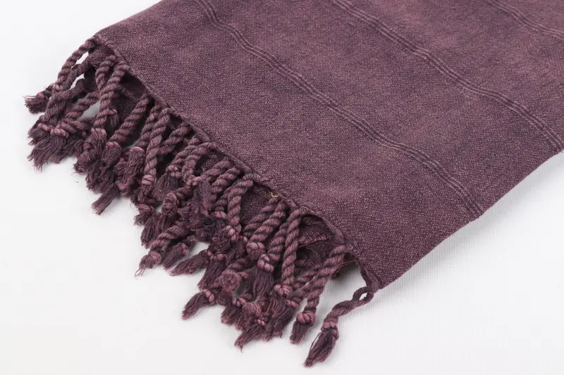 Embroidery Towels, Personalized Gifts, Custom Beach Towel, Handwoven Turkish bath towel, Lightweight towel, 68x36 Cotton Stonewashed Towel - 7