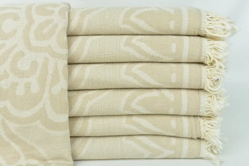 Halloween Gifts, Quick-dry towel, Summer Gift, Soft and absorbent Turkish towel, 68x36 Cotton Floral Patterned Towel, Turkish bath towel, Spa Towel - 3