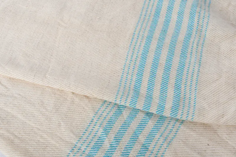Hochzeitsbevorzugungen, Monogrammküchentuch, Monogrammhandtücher, maßgeschneiderte Hochzeitsgeschenke, 36x18 Leinen gestreiftes Handtuch, Monogramm -Geschirrtuch, Badezimmertücher - 5