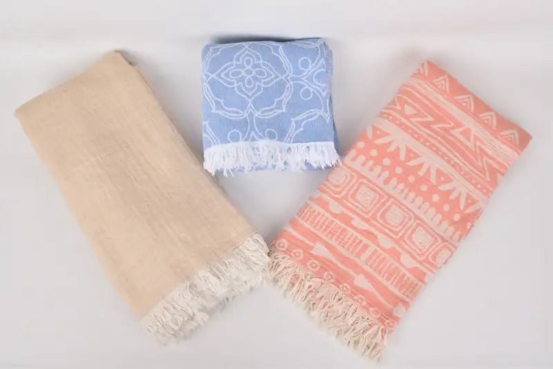 Woven Throw Blanket, Custom Shower Curtain, Bridesmaid Gifts Personalized, Bridal Shower Gift, 80x60 Cotton Set of 5 Towel, Throw Blanket Couch - 7
