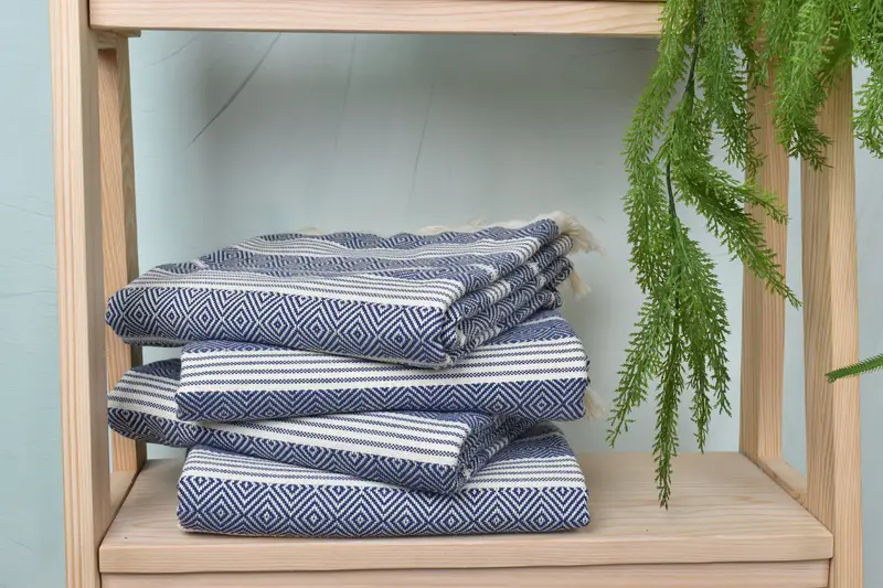 Absorbent Turkish towel, Peshtemal Towel USA, Personalized Turkish Towel, Peshtemal Towel, Embroidery Towels, 70x38 Cotton Diamond Towel - 7