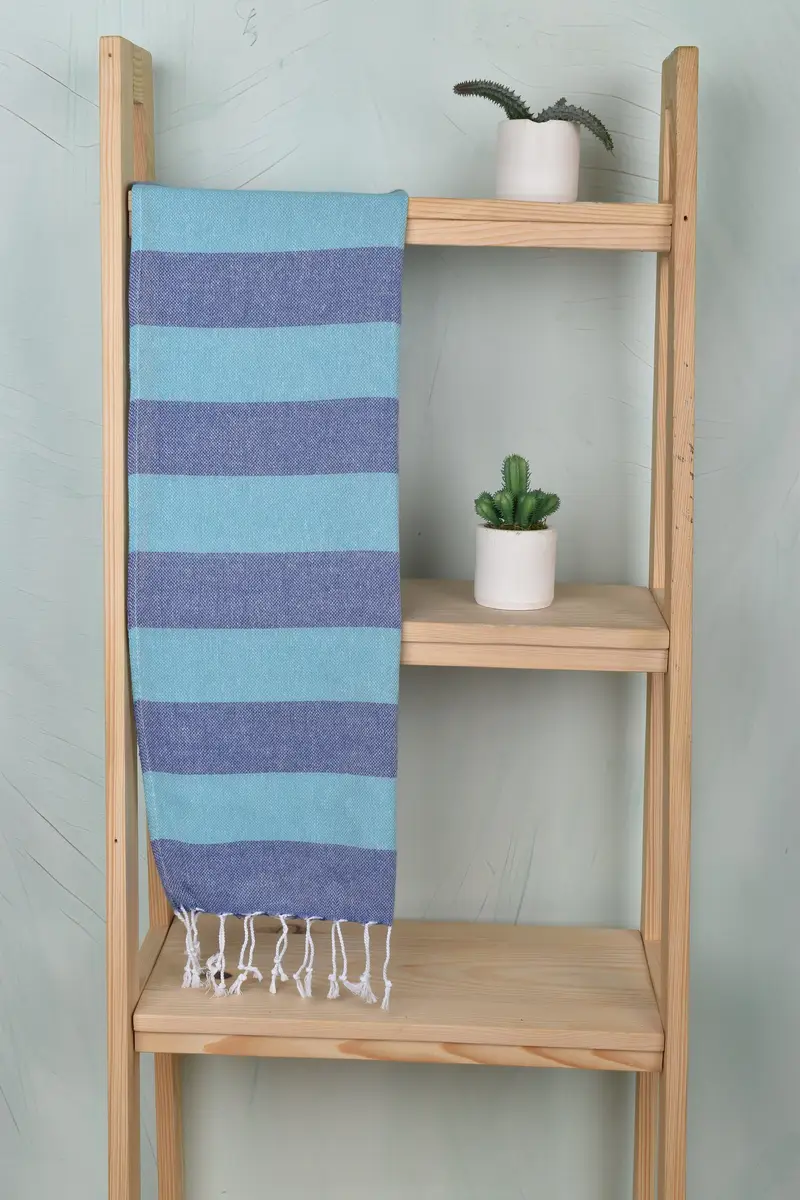 Monogram Mutfak Havlu, Kişiselleştirilmiş Ev Hediyesi Düğün, iyilik için düğün, kişiselleştirilmiş el havlu, kişiselleştirilmiş hediye, 40x18 pamuklu çizgili havlu - 8