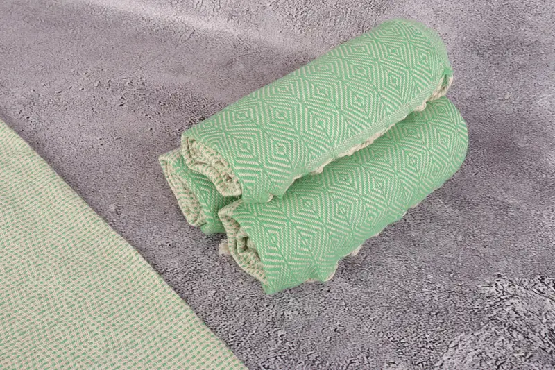 Personalized Dish Towel, Gift For The Home Decor, Monogram Hand Towel, 36x18 Cotton Diamond Towel, Wedding Gift For Bride, Turkish Towel Hand Towel - 8