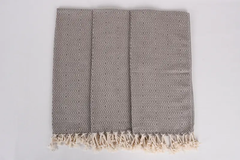 36x18 Cotton Zigzag Diamond Towel, Personalized Gifts, Small Bath Towels, Wedding Gift, Guest Towel, Gift For Best Friend, Wedding Anniversary Gift - 7
