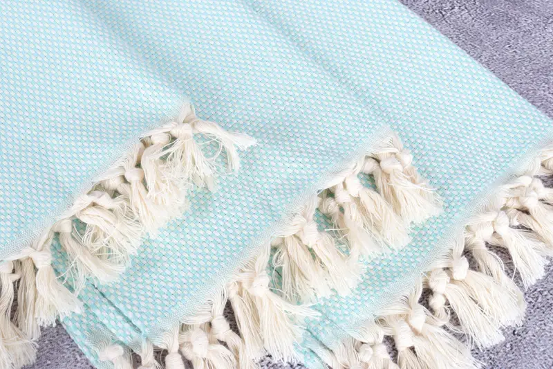 40x18 Cotton Polka Dot Towel, Summer Towel, Unique Gift, Wedding Favors, Bridesmaid Towel, Summer Gift, Personalized Hand Towel, Bridesmaid Gifts - 5