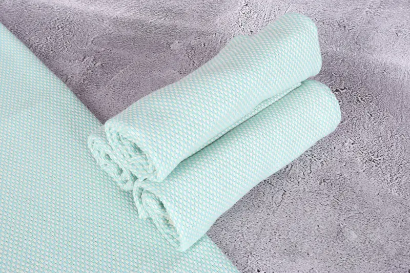 40x18 Cotton Polka Dot Towel, Summer Towel, Unique Gift, Wedding Favors, Bridesmaid Towel, Summer Gift, Personalized Hand Towel, Bridesmaid Gifts - 7