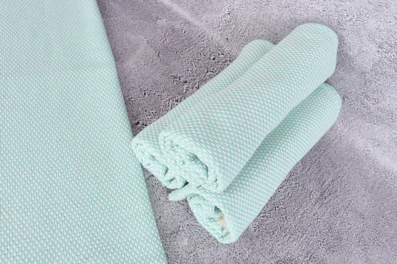 40x18 Cotton Polka Dot Towel, Summer Towel, Unique Gift, Wedding Favors, Bridesmaid Towel, Summer Gift, Personalized Hand Towel, Bridesmaid Gifts - 8