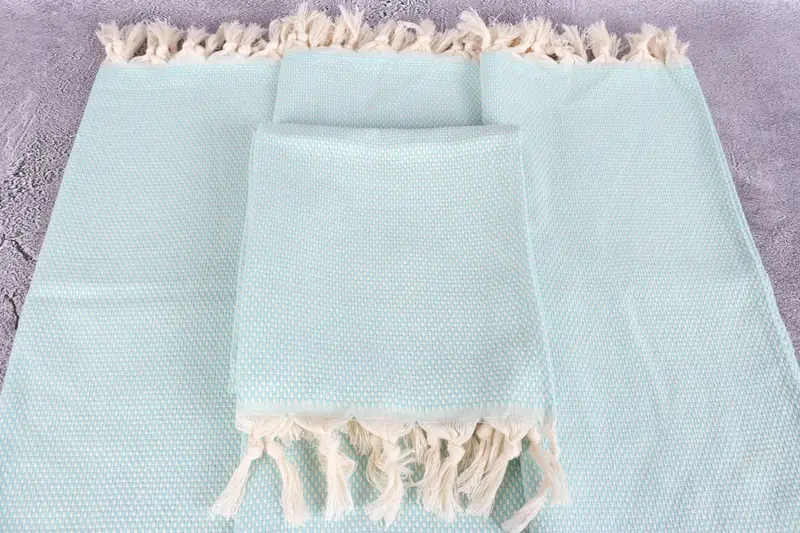 40x18 Cotton Polka Dot Towel, Summer Towel, Unique Gift, Wedding Favors, Bridesmaid Towel, Summer Gift, Personalized Hand Towel, Bridesmaid Gifts - 4