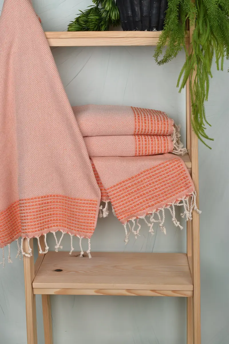 Personalized Kitchen Towel, Best Friend Gift, 40x20 Cotton Striped Towel, Gift Boxes Tea Towels, Personalized Dish Towel, Monogram Hand Towel - 6