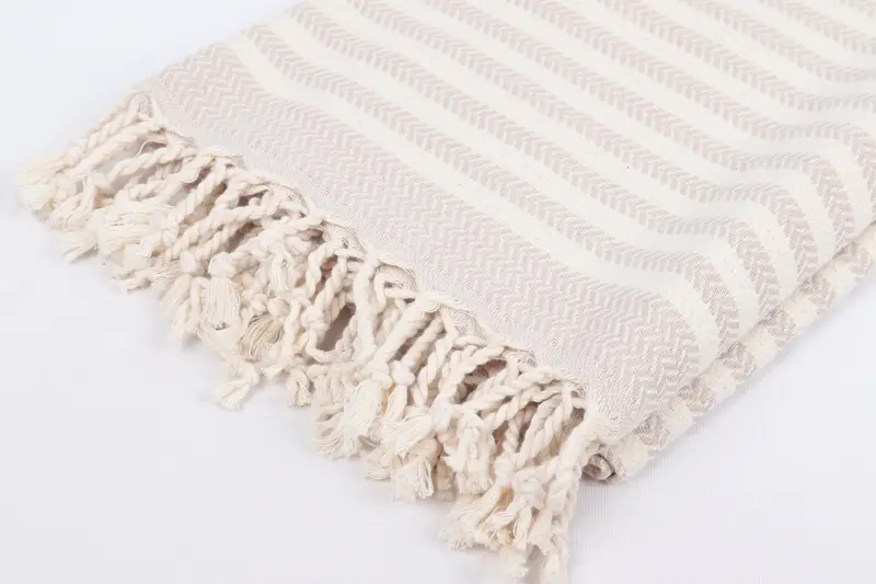 Personalized Wedding Gift, Personalized Turkish Towel, Bridesmaid Gifts Personalized, Housewarming Gift, Custom Gift, 70x40 Cotton Chevron Towel - 7