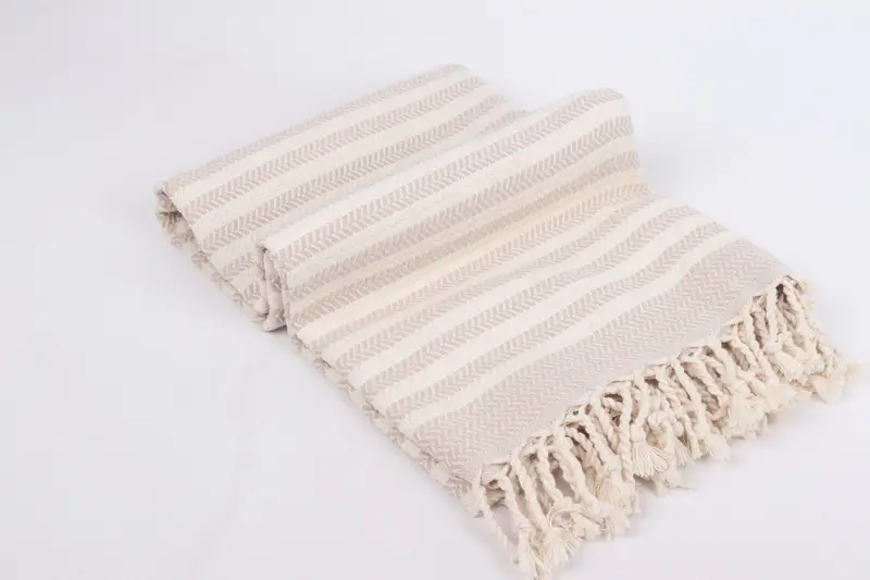 Personalized Wedding Gift, Personalized Turkish Towel, Bridesmaid Gifts Personalized, Housewarming Gift, Custom Gift, 70x40 Cotton Chevron Towel - 6