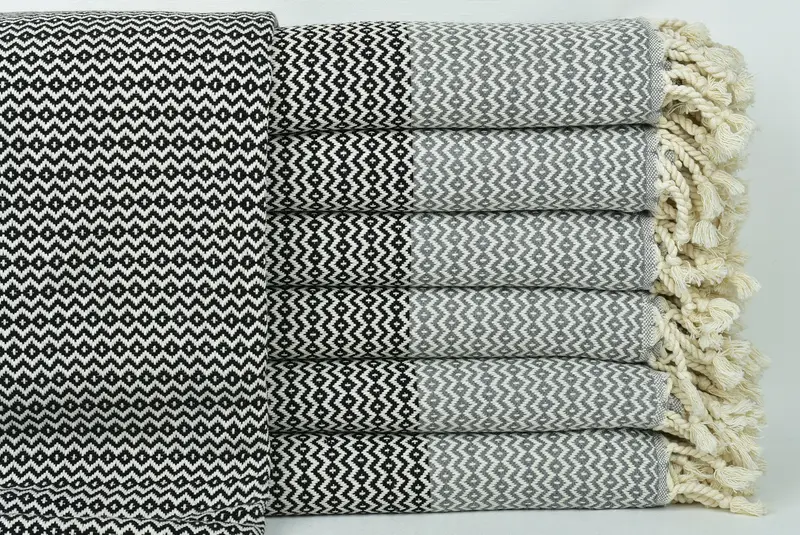 70x40 Cotton Diamond Towel, Pool Towels, Valentines Gift, Bridesmaid Gift Towel, Bridal Shower Gift, Sand-Resistant Peshtemal, Turkish Towel USA - 1