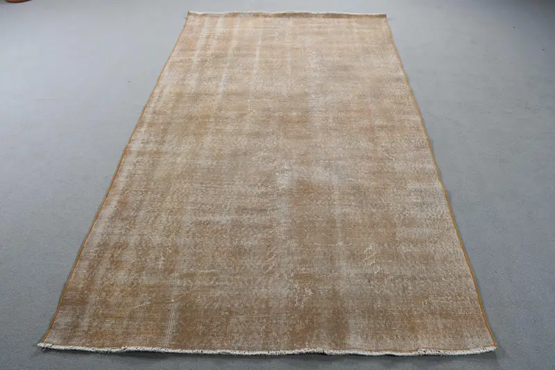 Alfombra Marrón Ombré, 4,7x8,3 pies Acento elegante para el espacio habitable