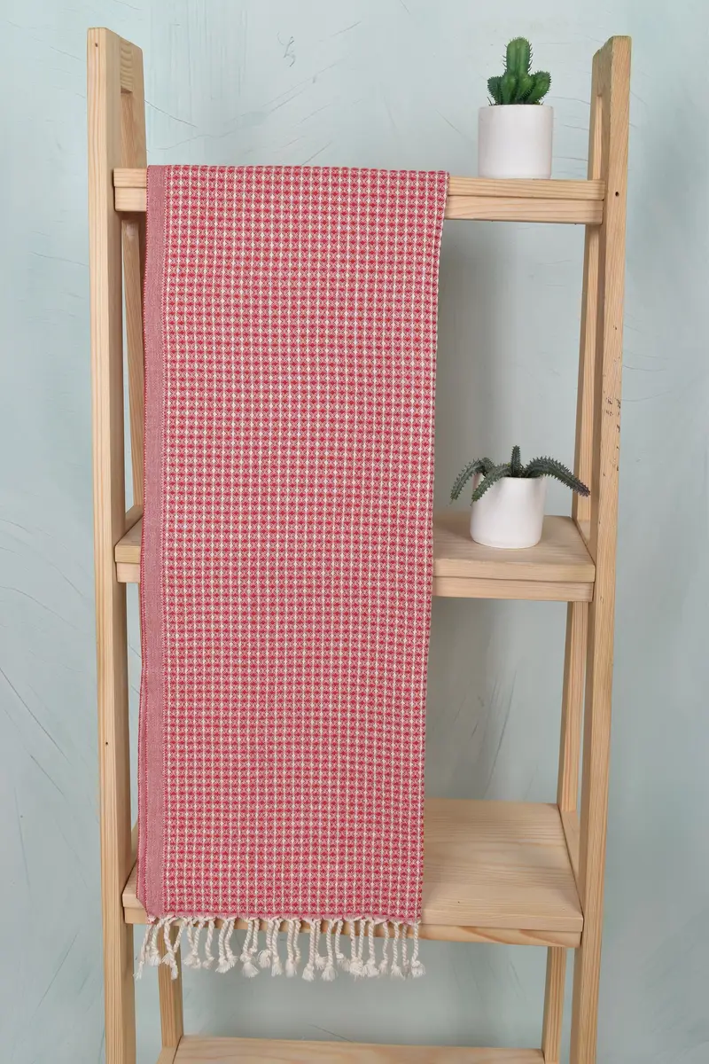 Gift For Mom, Monogrammed Hand Towel, Spa Towel, Boyfriend Gift, Bridesmaid Gifts, 44x22 Cotton Waffle Towel, Bathroom Towels, Best Wedding Gift - 8