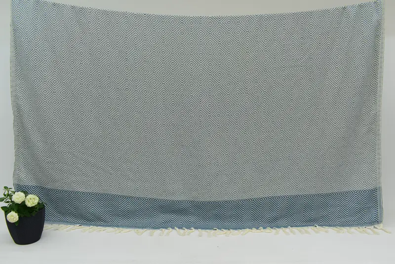 Housewarming Gift, Decorative Bedspread, Bridesmaid Gifts, 92x80 Cotton Diamond Towel, Merry Christmas Gifts, Bachelorette Party Favors - 8