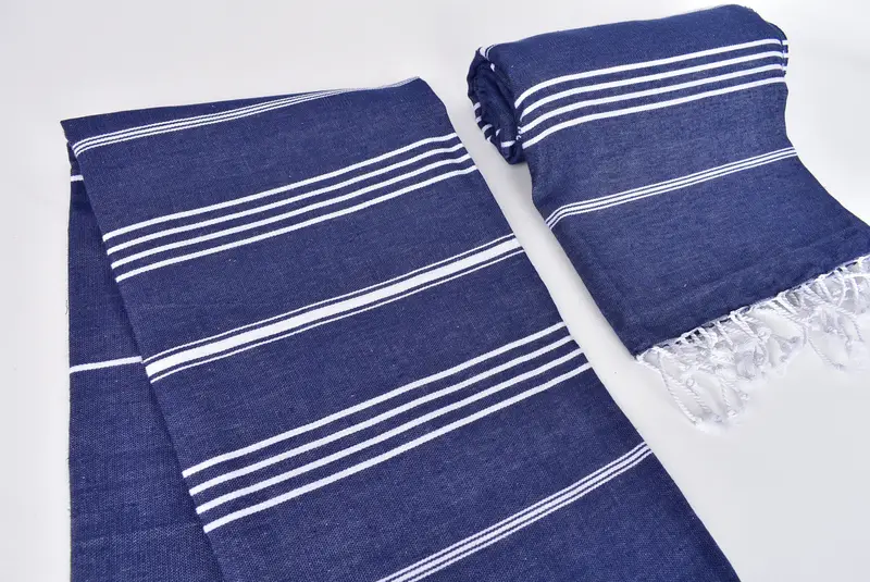 Embroidery Towel, Beach towel, 70x40 Cotton Striped Towel, Bridal Shower Favors, Wedding Day Gift For Bride, Custom Bath Towel, Thin towel - 7