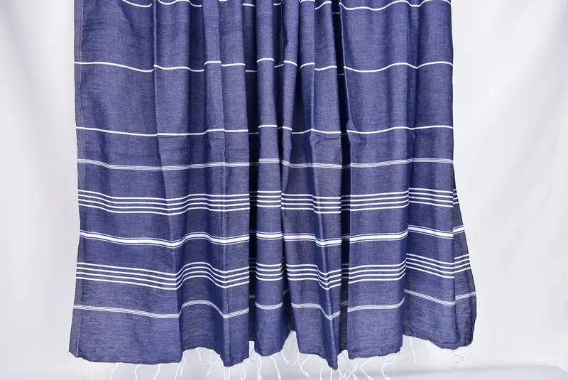 Embroidery Towel, Beach towel, 70x40 Cotton Striped Towel, Bridal Shower Favors, Wedding Day Gift For Bride, Custom Bath Towel, Thin towel - 8