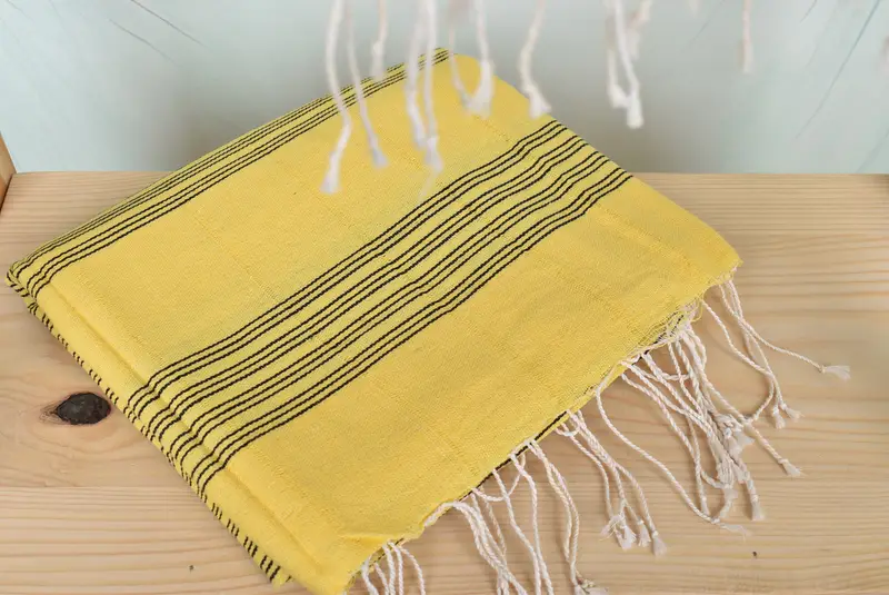 Spa Towel, Bachelorette Party Items, Soft towel, Gift For Coworker, Housewarming Gift, 70x40 Cotton Striped Towel, Personalized Towel, Gifts For Him - 5