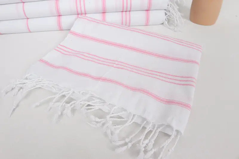 Gift For Bride, 40x24 Cotton Striped Towel, Monogram Hand Towel, Small Bath Towels, Custom Hand Towel, Girl Trip Party Favor, Bridesmaid Towel - 5