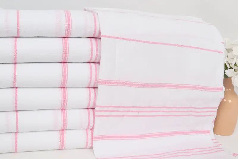 Gift For Bride, 40x24 Cotton Striped Towel, Monogram Hand Towel, Small Bath Towels, Custom Hand Towel, Girl Trip Party Favor, Bridesmaid Towel - 2