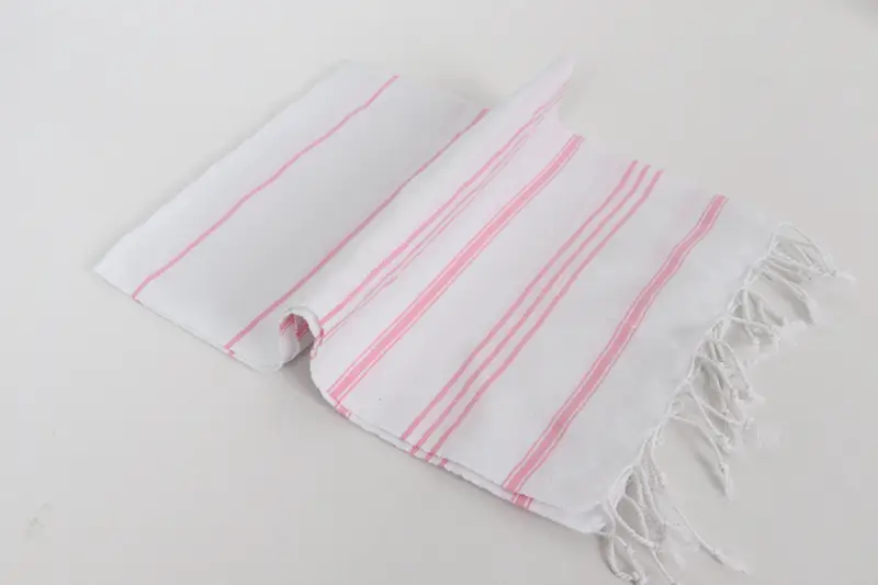 Gift For Bride, 40x24 Cotton Striped Towel, Monogram Hand Towel, Small Bath Towels, Custom Hand Towel, Girl Trip Party Favor, Bridesmaid Towel - 6