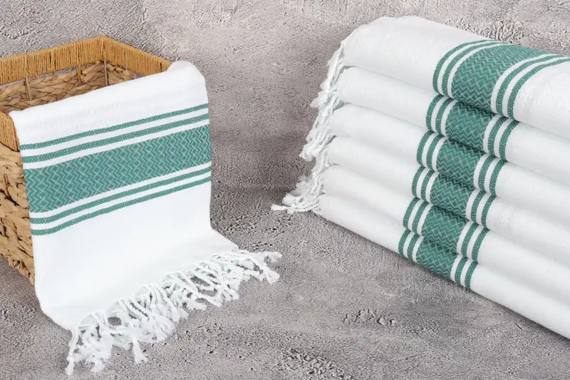 Pool Towels, Bachelorette Favor, Gift For Him, Large Turkish Towel, Bulk Order Towel, 70x40 Cotton Striped Towel, Bachelorette Party Gifts - 3