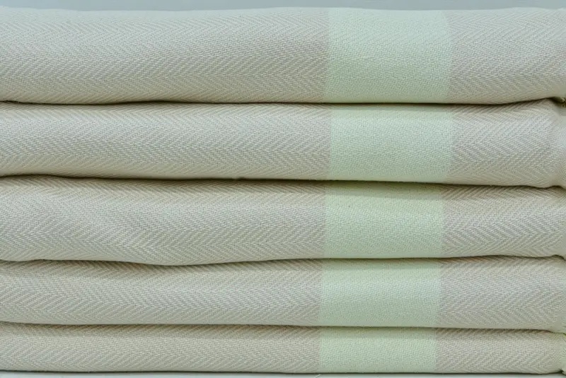 Turkish Towel Hand Towel, Monogram Hand Towel, Gym Towel, Handmade Gift, Personalized Dish Towel, 36x18 Cotton Herringbone Towel, Bridal Party Gifts - 3
