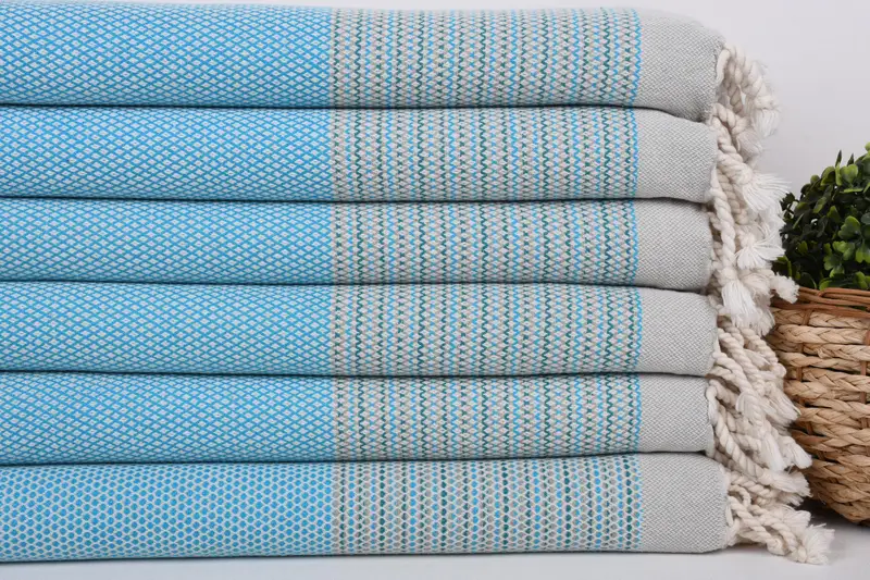 Personalisiertes Küchentuch, türkisches Handtuch Handtuch, 36x20 Baumwollstreifenhandtuch, benutzerdefinierte Hochzeitsgeschenke, Brautdusche Gunst, türkisches Geschirrtuch - 2